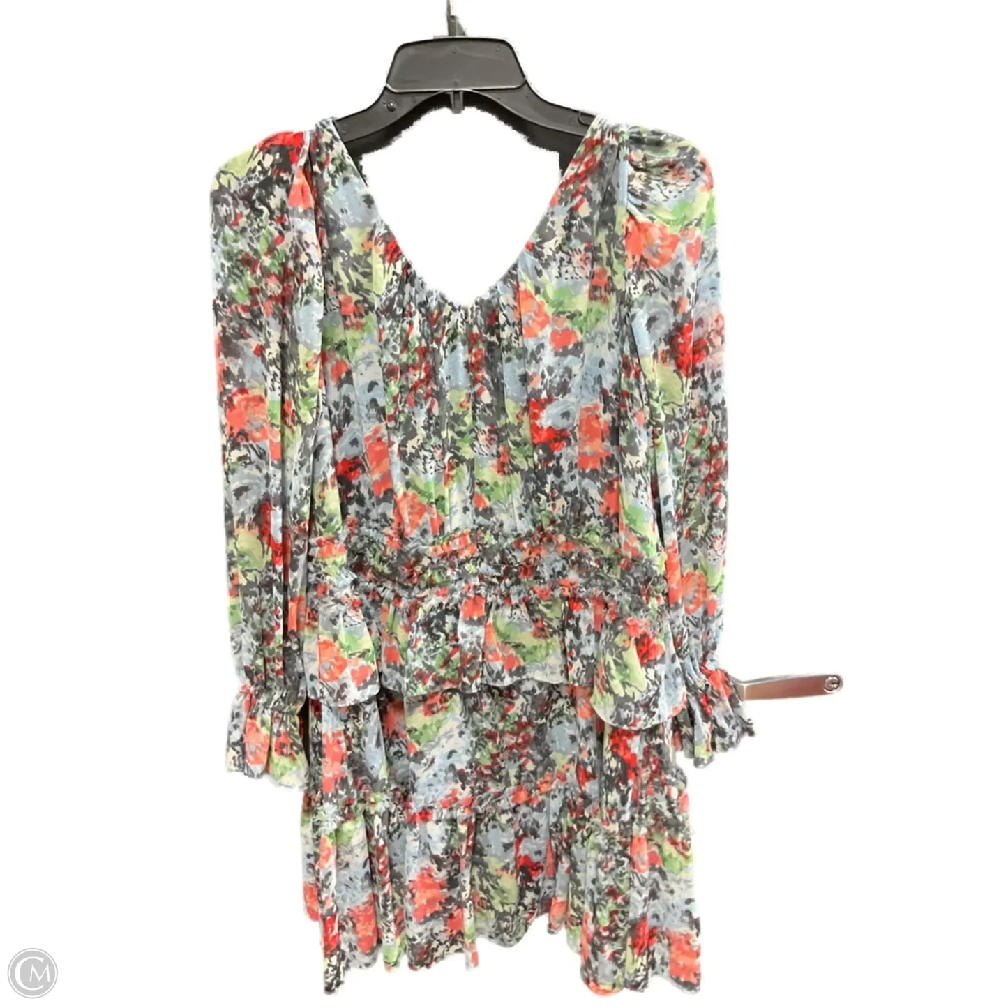 Dress Casual Short By Clothes Mentor In Floral Print, Size: 2