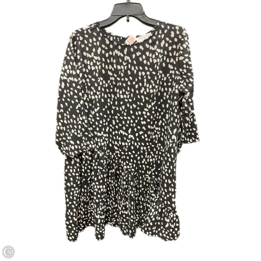 Dress Casual Short By Hayden La In Black & White, Size: L