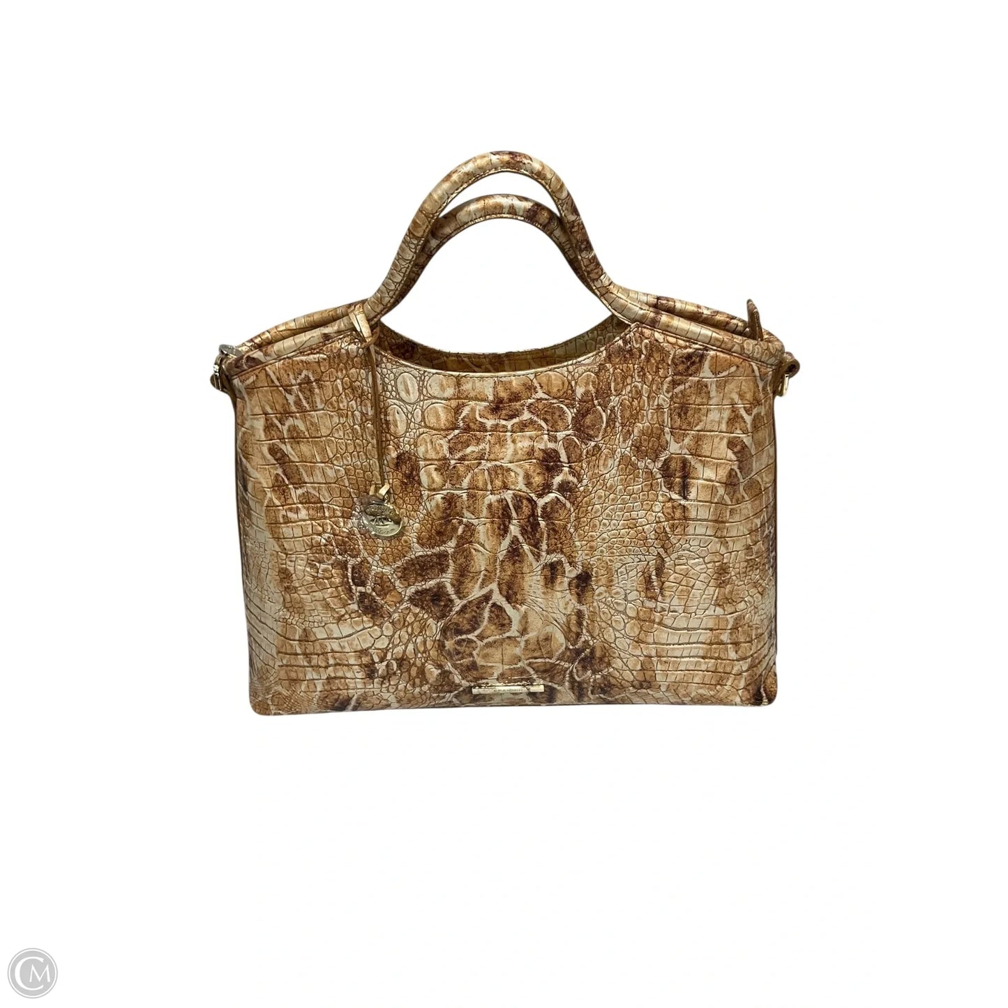 Handbag Designer By Brahmin, Size: Large