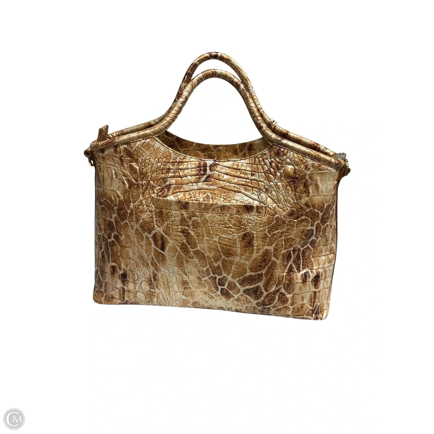 Handbag Designer By Brahmin, Size: Large