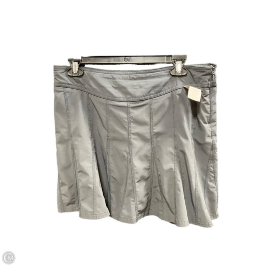 Athletic Skort By Athleta In Grey, Size: 8