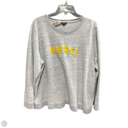 Top Long Sleeve Basic By Talbots In Ivory, Size: 2x