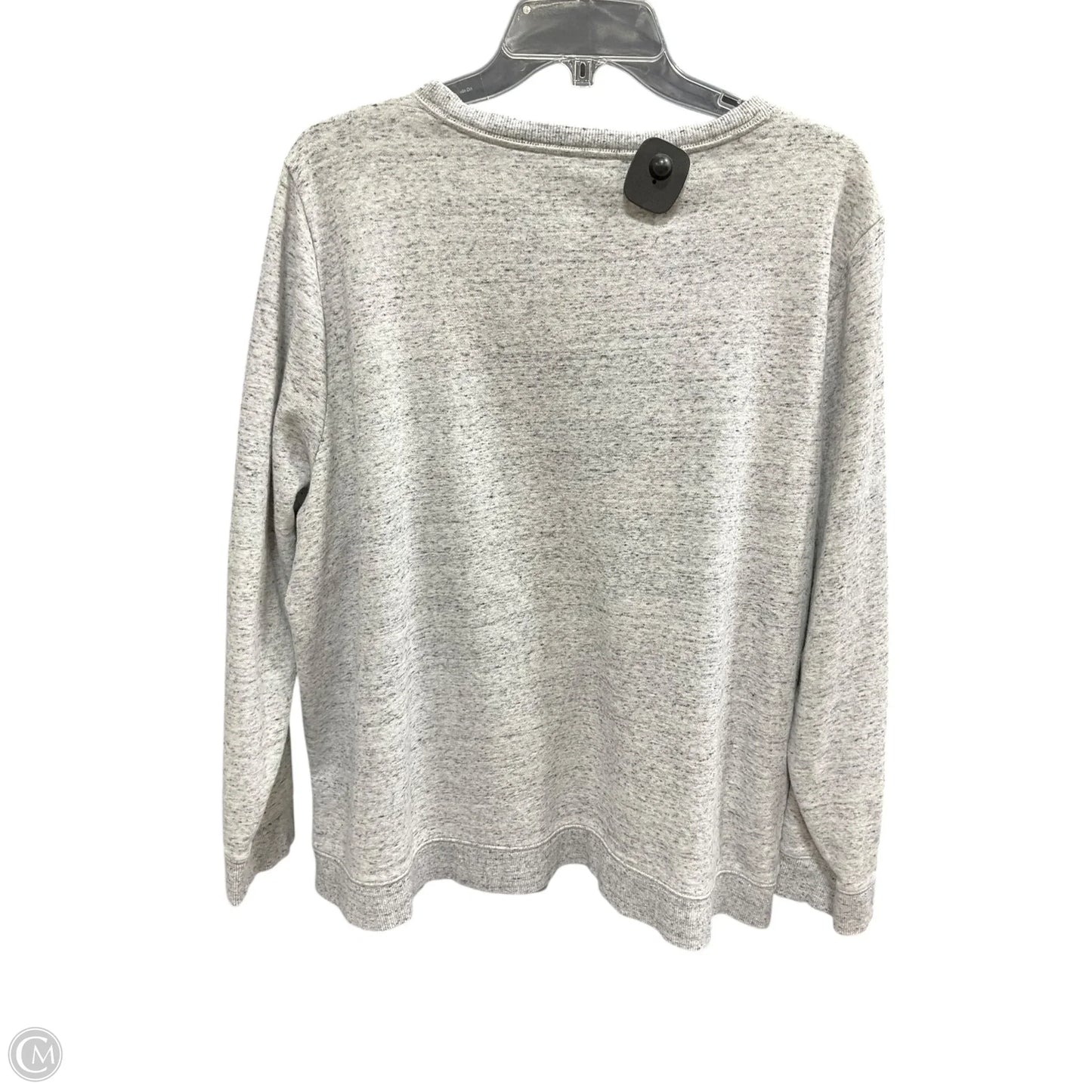 Top Long Sleeve Basic By Talbots In Ivory, Size: 2x