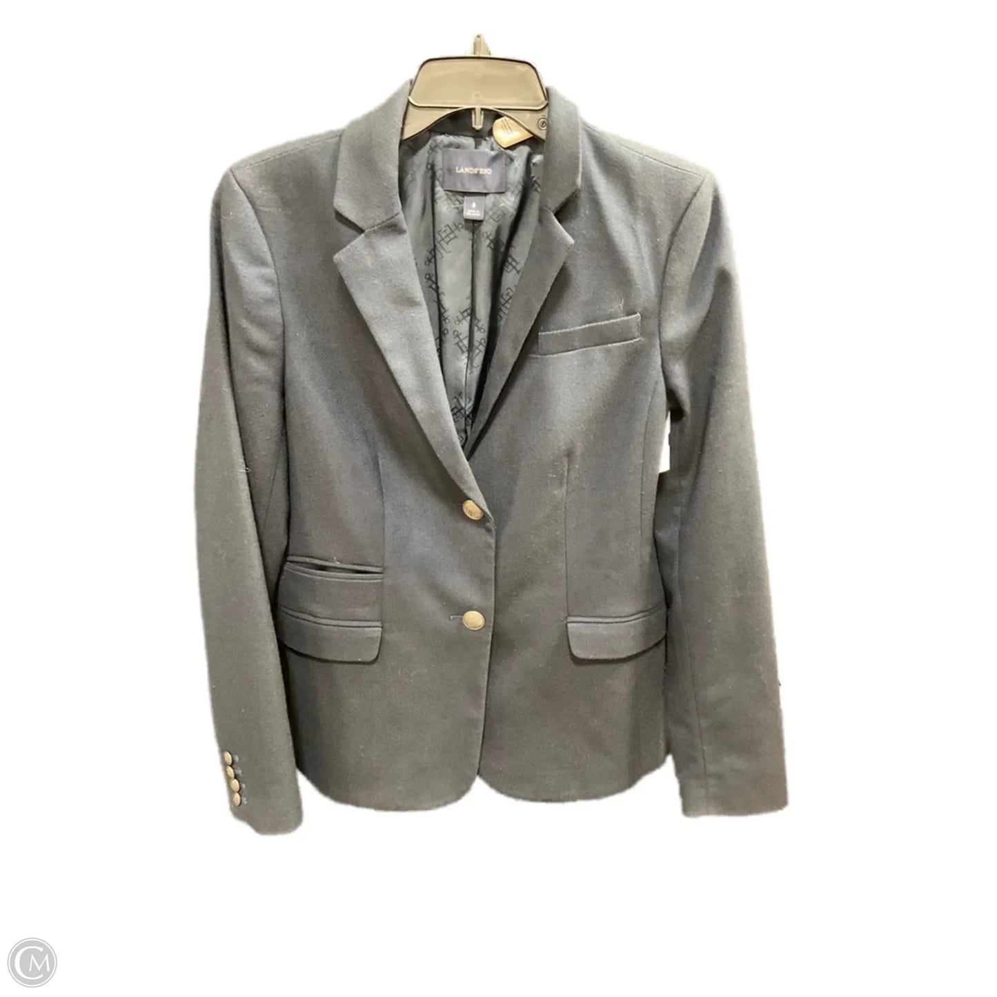 Blazer By Lands End In Navy, Size: 8
