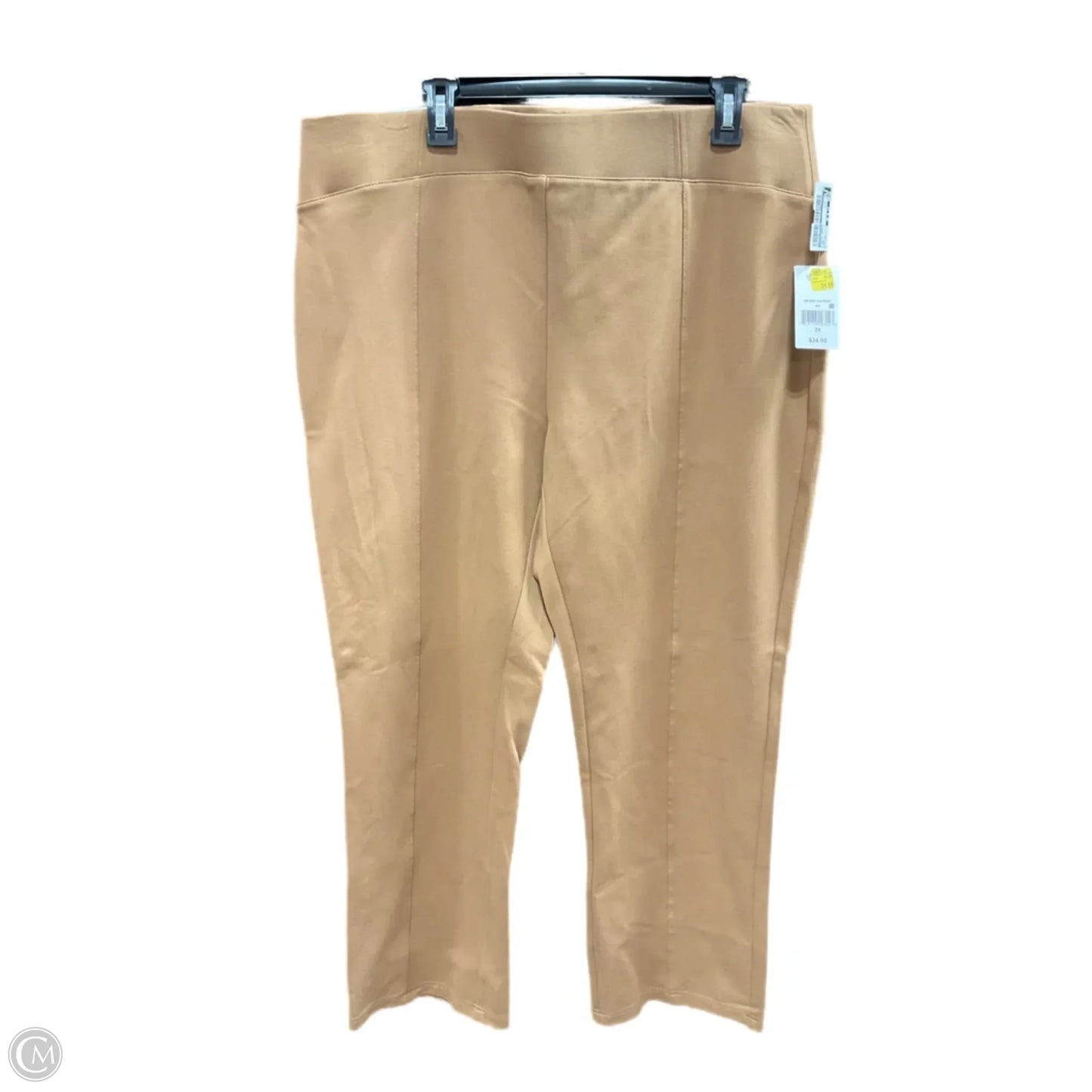 Pants Dress By Ophelia Roe In Tan, Size: 2x