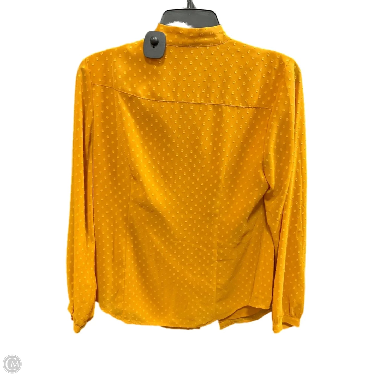 Top Long Sleeve Basic By Chicos In Yellow, Size: 0