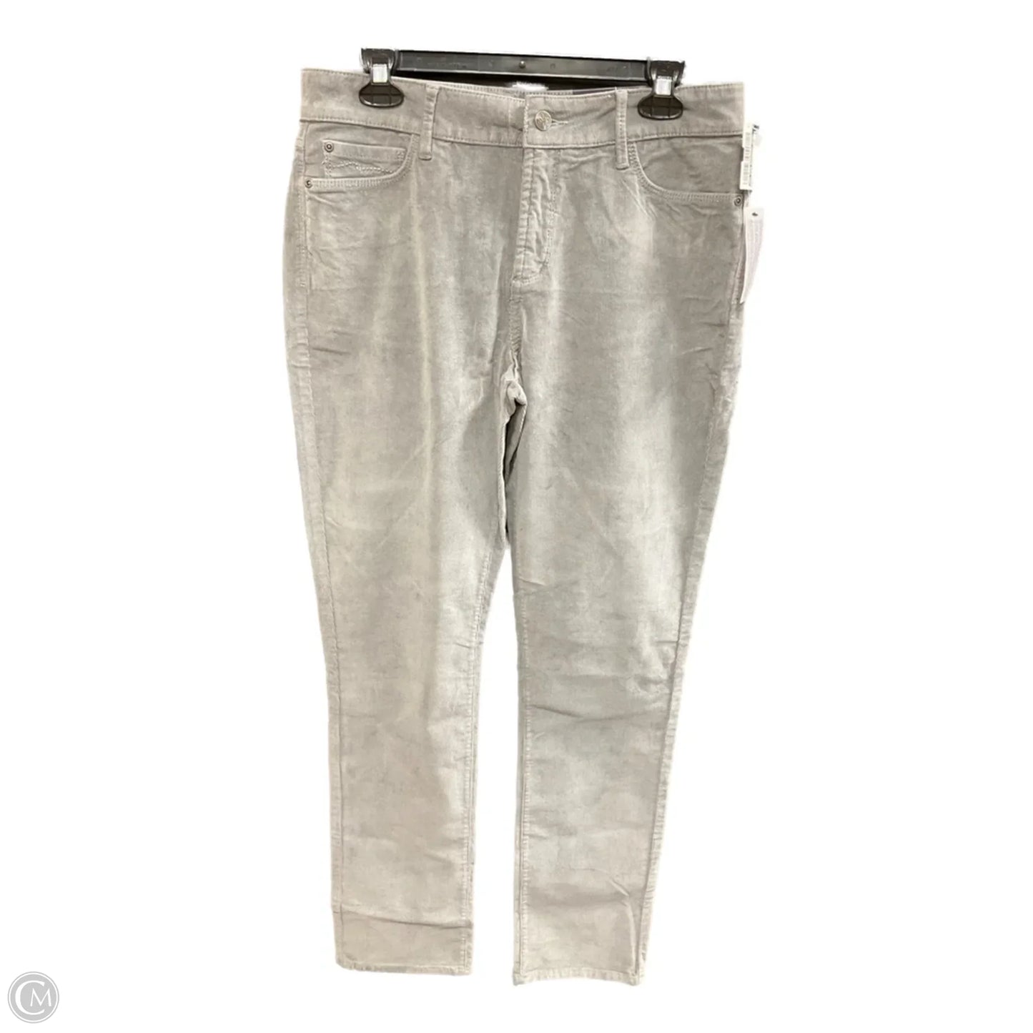 Jeans Straight By Not Your Daughters Jeans In Grey, Size: 12