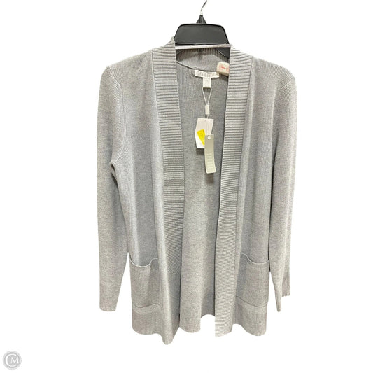 Sweater Cardigan By Spense In Grey, Size: Mp