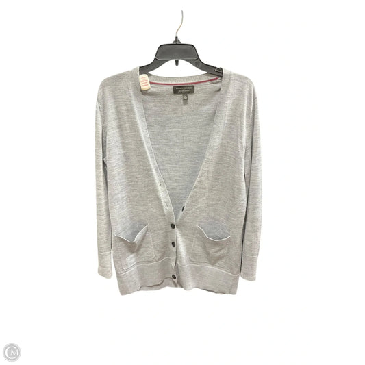 Cardigan By Banana Republic In Grey, Size: L
