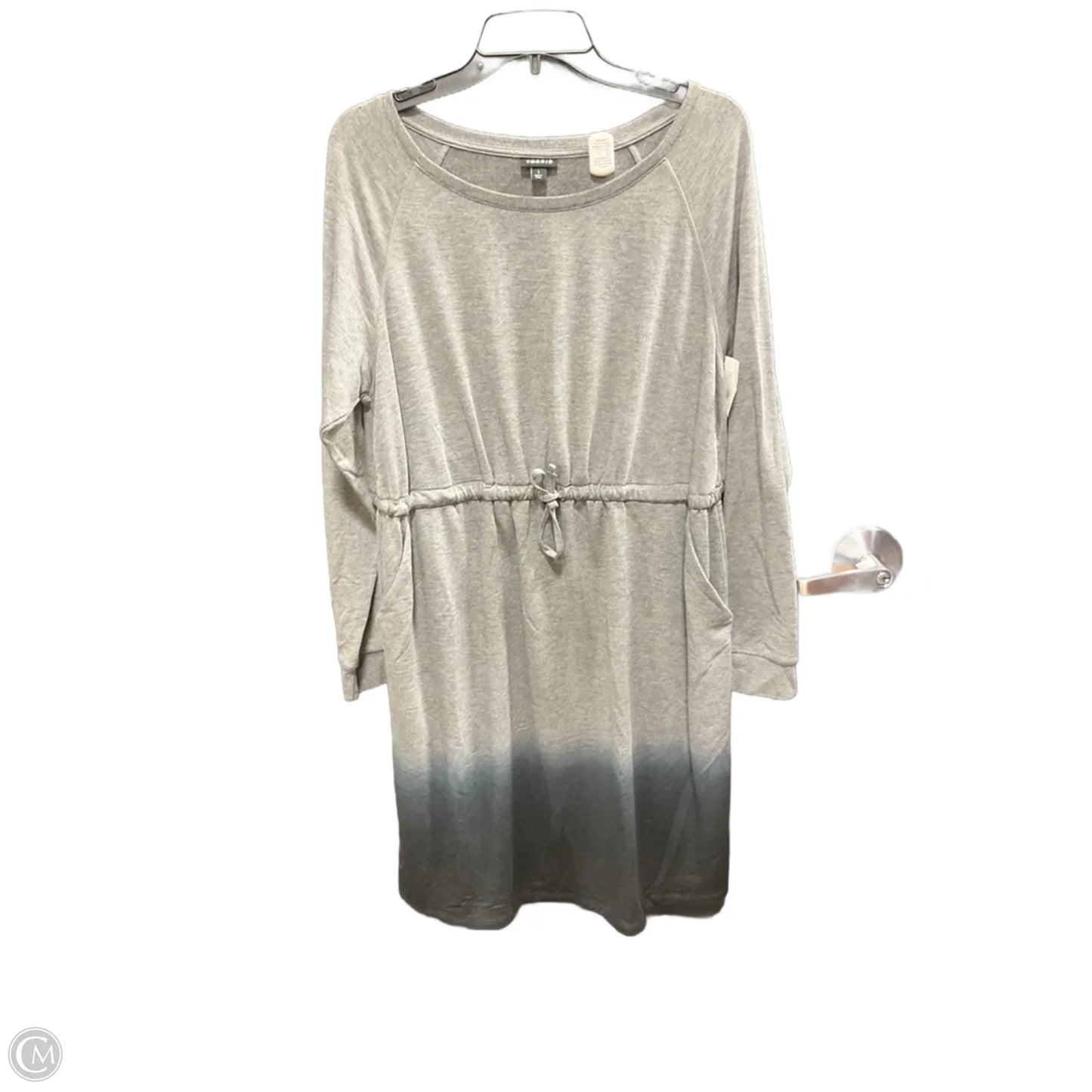 Dress Casual Midi By Torrid In Grey, Size: Xl