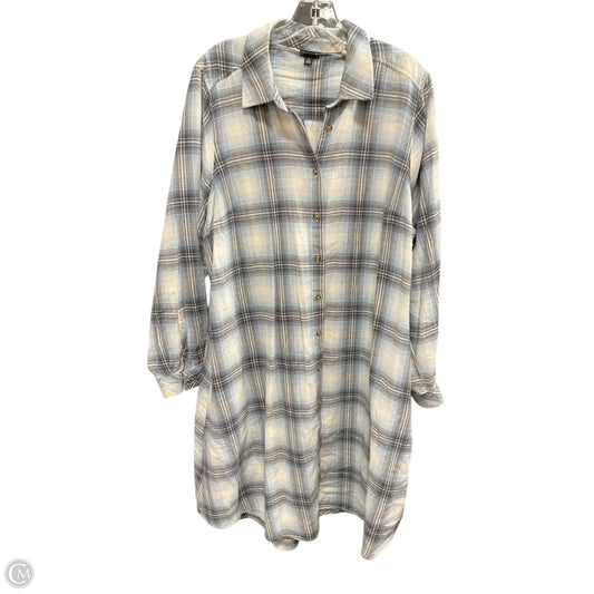Dress Casual Midi By Torrid In Plaid Pattern, Size: 1x
