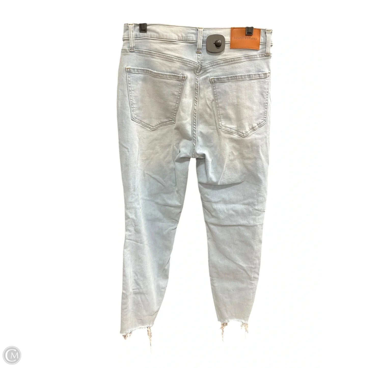 Jeans Skinny By Lucky Brand In Blue Denim, Size: 8