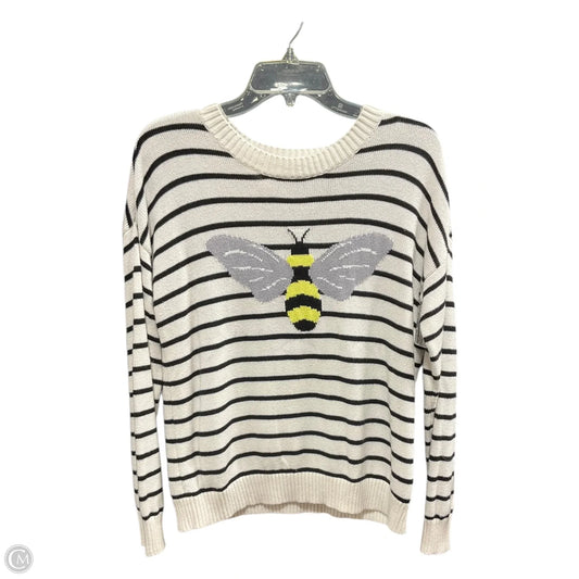 Sweater By Loft In Striped Pattern, Size: M