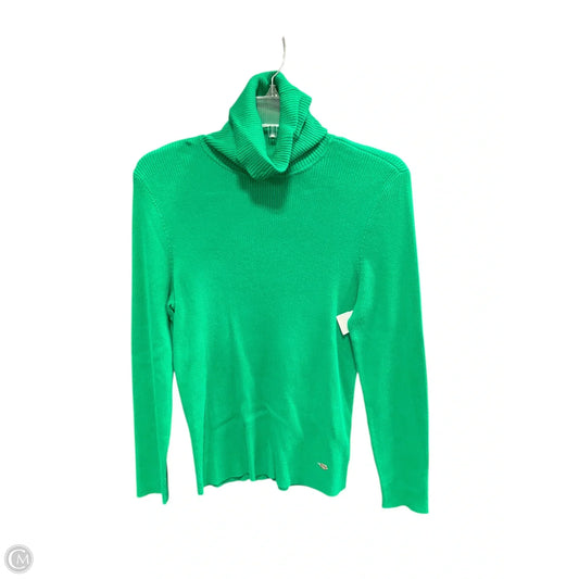 Top Long Sleeve Basic By Lauren By Ralph Lauren In Green, Size: Xl