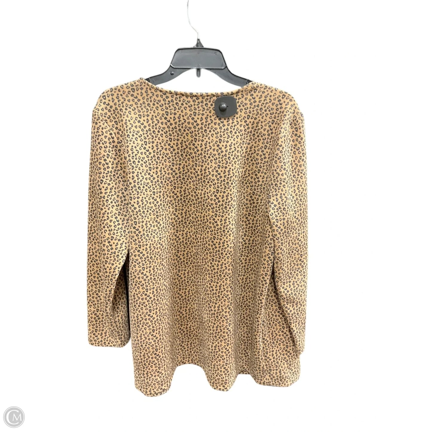 Jacket Other By Bobeau In Animal Print, Size: L
