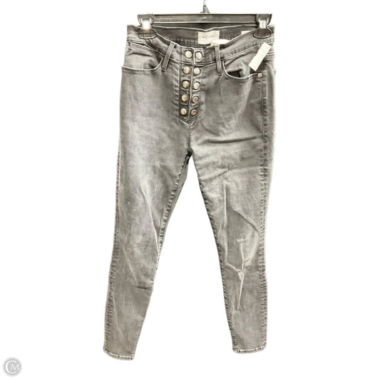 Jeans Skinny By Frame In Black, Size: 6