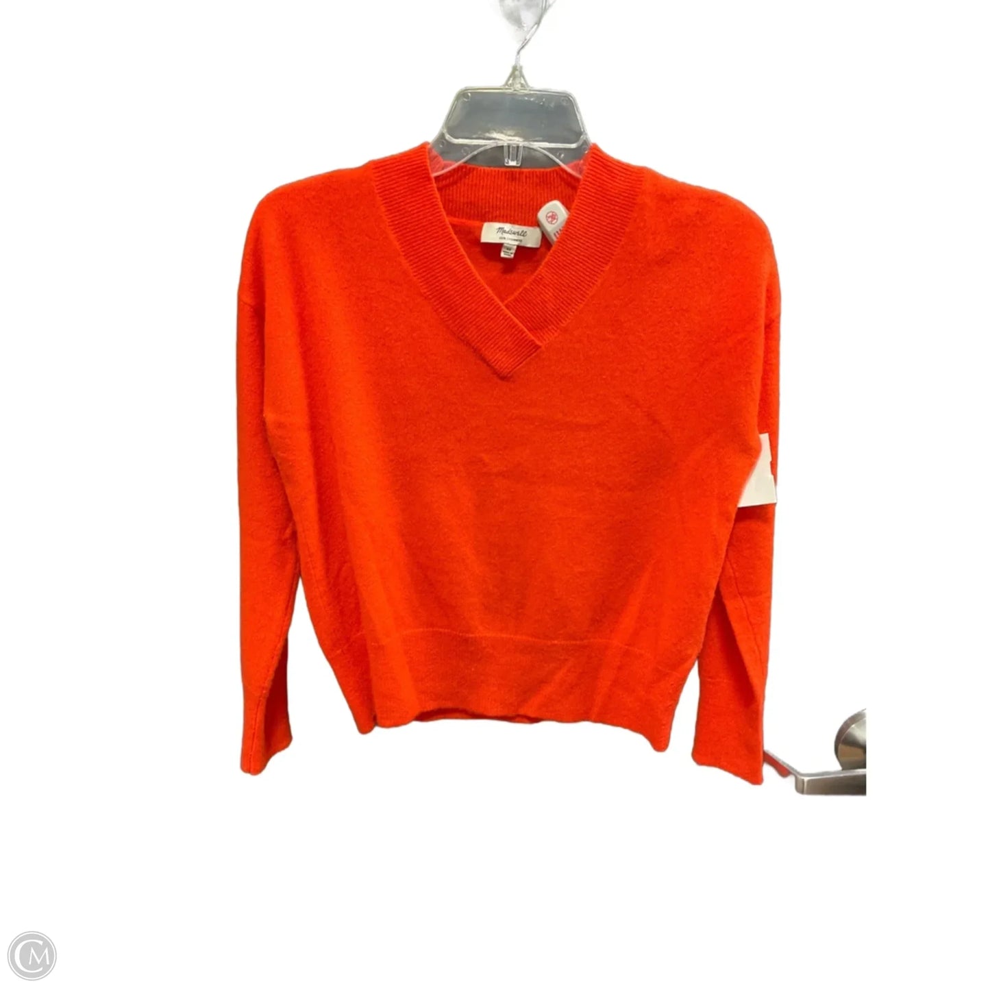 Sweater Cashmere By Madewell In Orange, Size: Xs