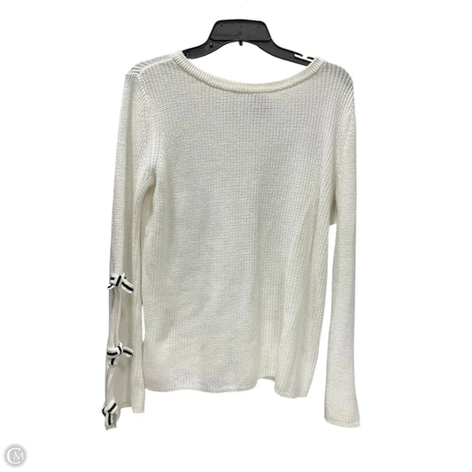 Sweater By Elle In White, Size: S