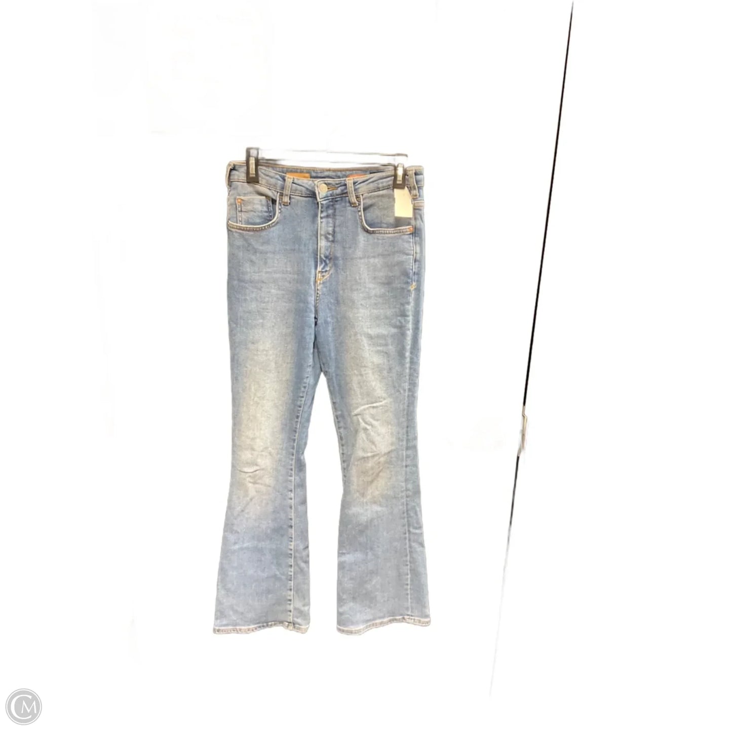 Jeans Flared By Pilcro In Blue Denim, Size: 6