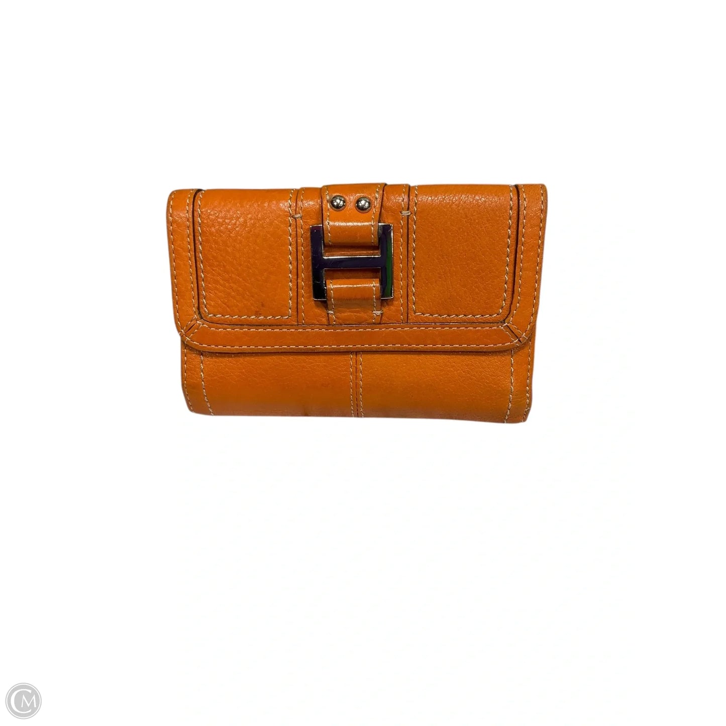Wallet Leather By Fossil, Size: Small