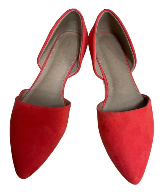 Shoes Flats By Michelle Mcdowell In Orange, Size: 7