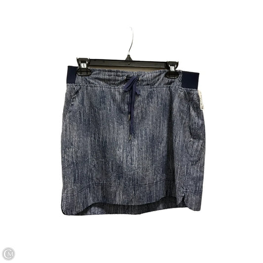 Athletic Skort By Athleta In Blue, Size: 8