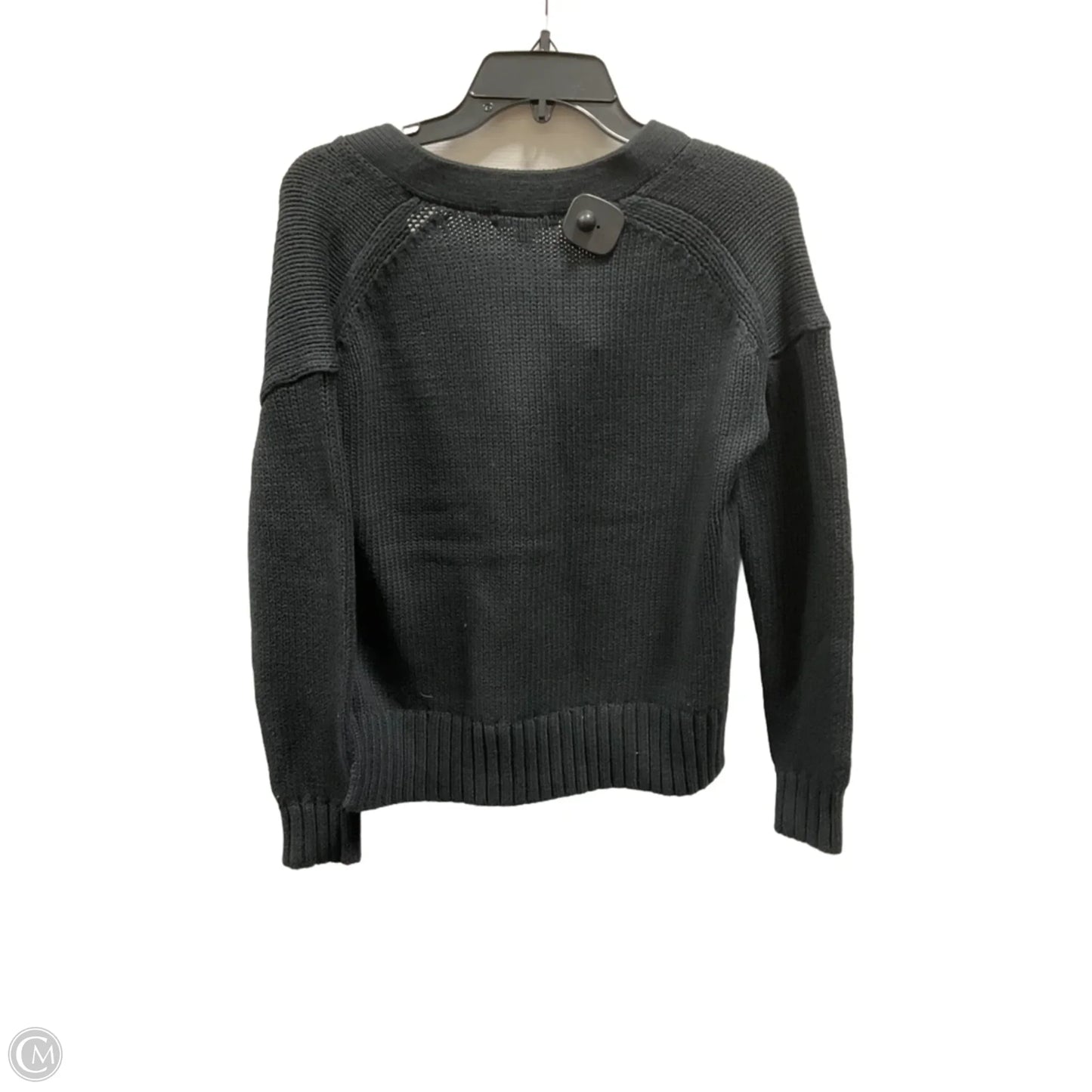 Sweater Cardigan By J. Crew In Black, Size: Xxs