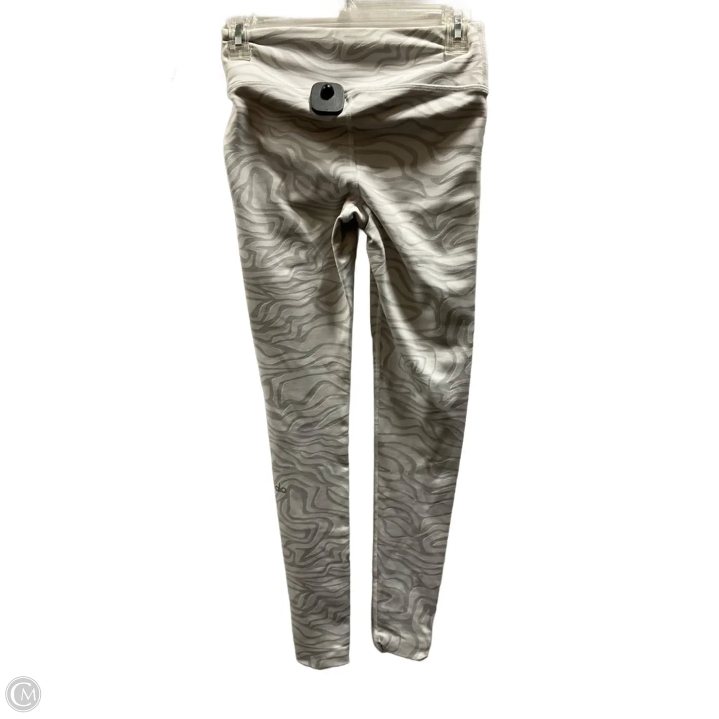 Athletic Leggings By Alo In Grey, Size: Xs