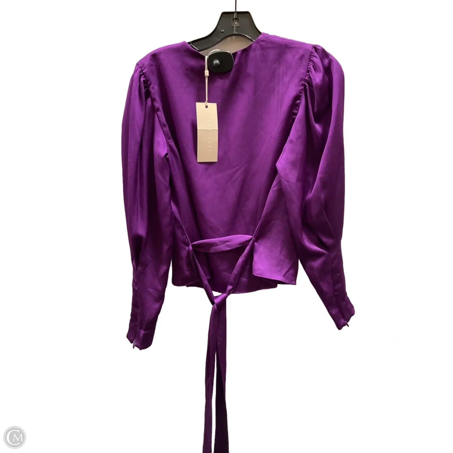 Top Long Sleeve By Cmc In Purple, Size: Xs