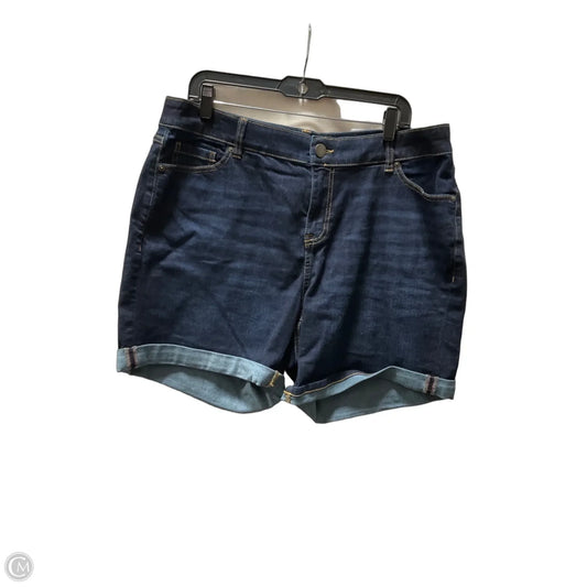 Shorts By Lane Bryant In Blue Denim, Size: 14