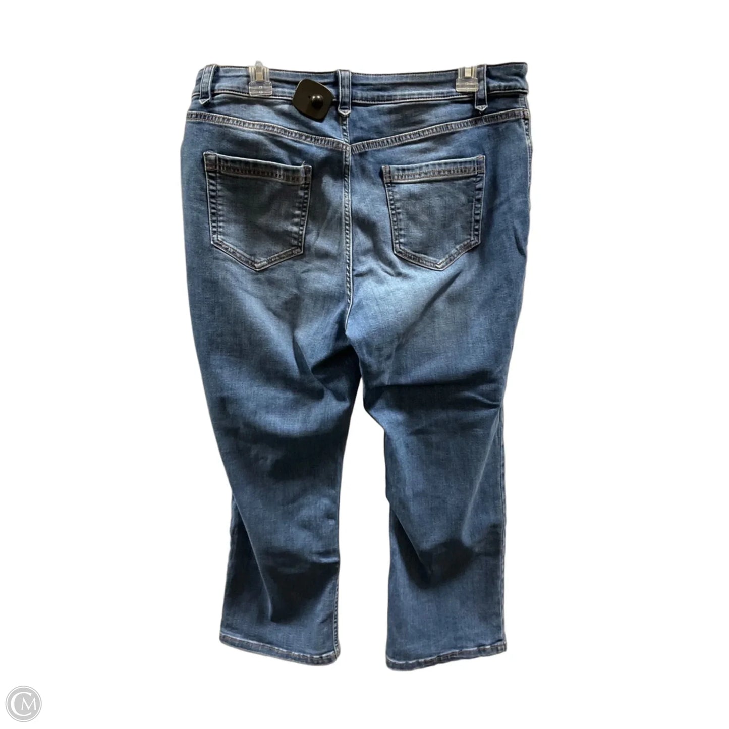 Capris By J. Jill In Blue Denim, Size: 14