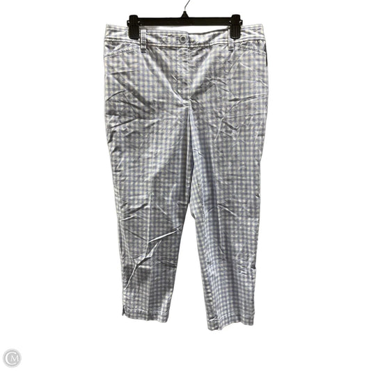 Capris By Talbots In Checkered Pattern, Size: 12