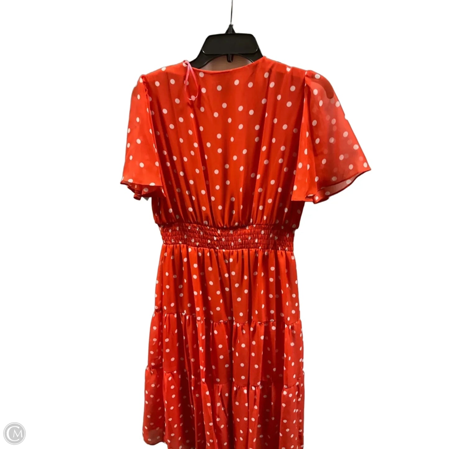 Dress Casual Maxi By Dannyandnicole In Polkadot Pattern, Size: 10