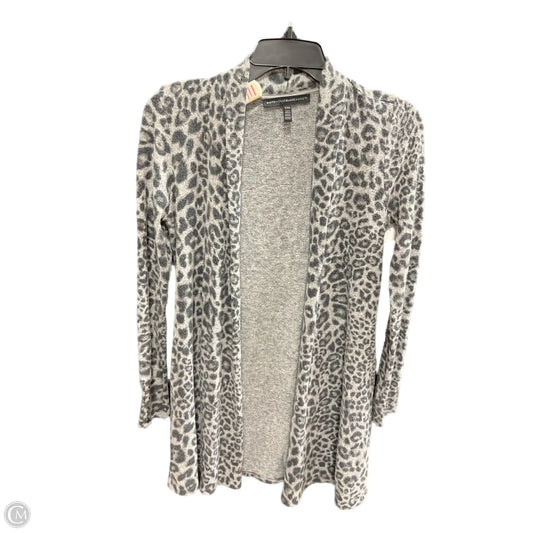 Sweater Cardigan By White House Black Market In Grey, Size: Xxs