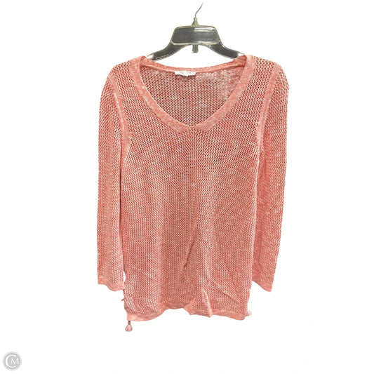 Sweater By Talbots In Orange, Size: M