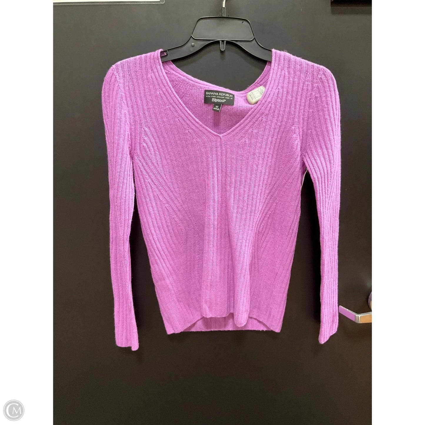 Sweater By Banana Republic In Purple, Size: Xs