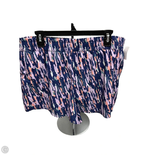 Athletic Shorts By Dip In Blue & Purple, Size: Xxl