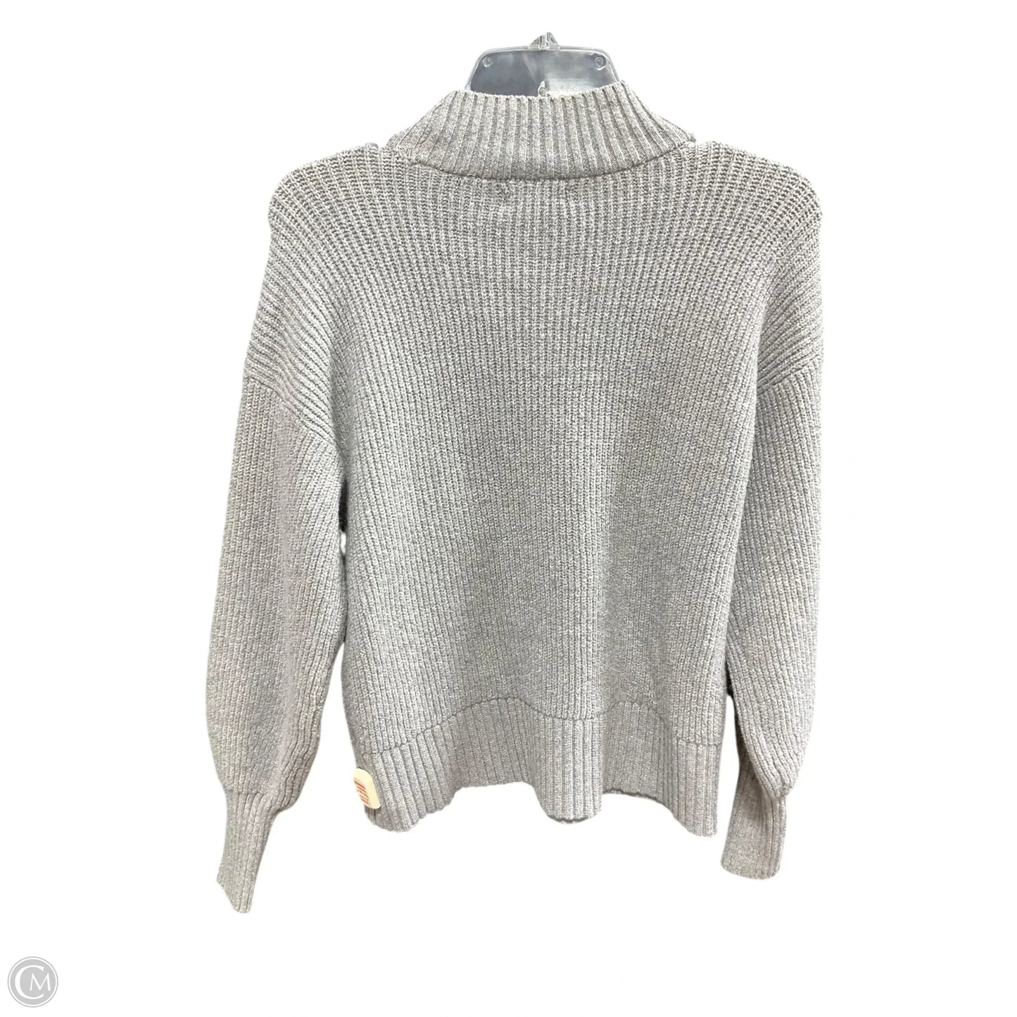 Sweater By Simply Vera In Grey, Size: M