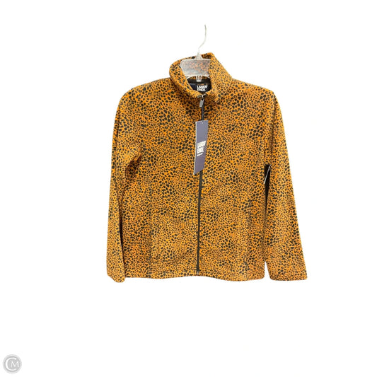 Jacket Fleece By Lands End In Animal Print, Size: Xs