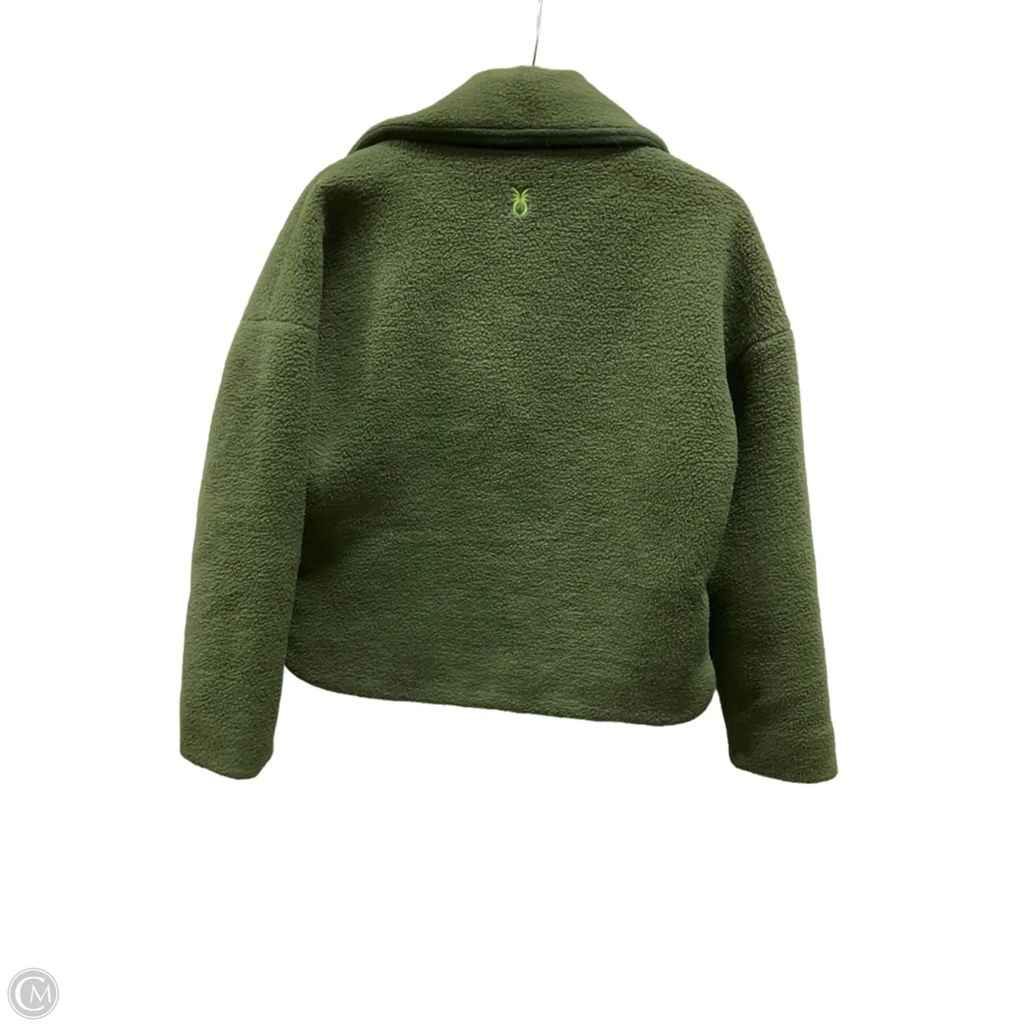 Coat Faux Fur & Sherpa By Cma In Green, Size: Xs