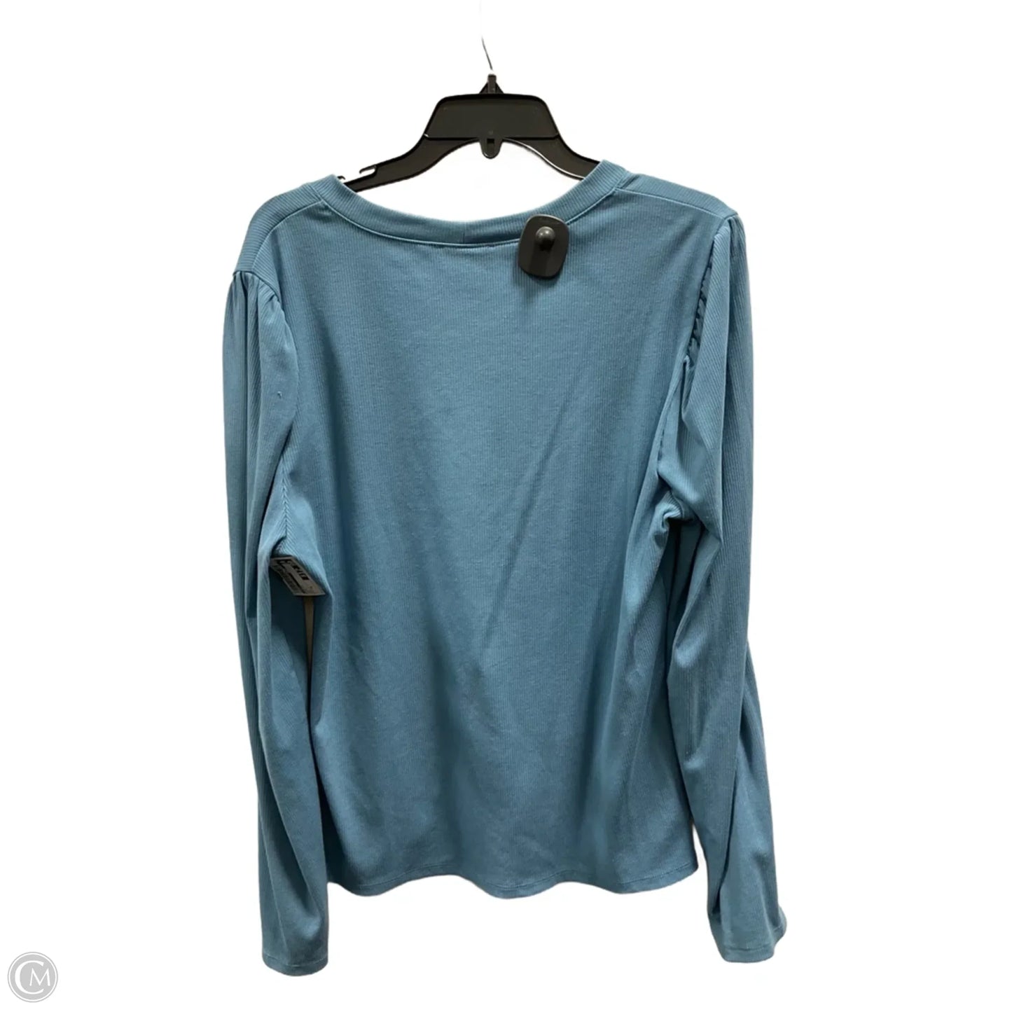 Top Long Sleeve By Loft In Blue, Size: Xl