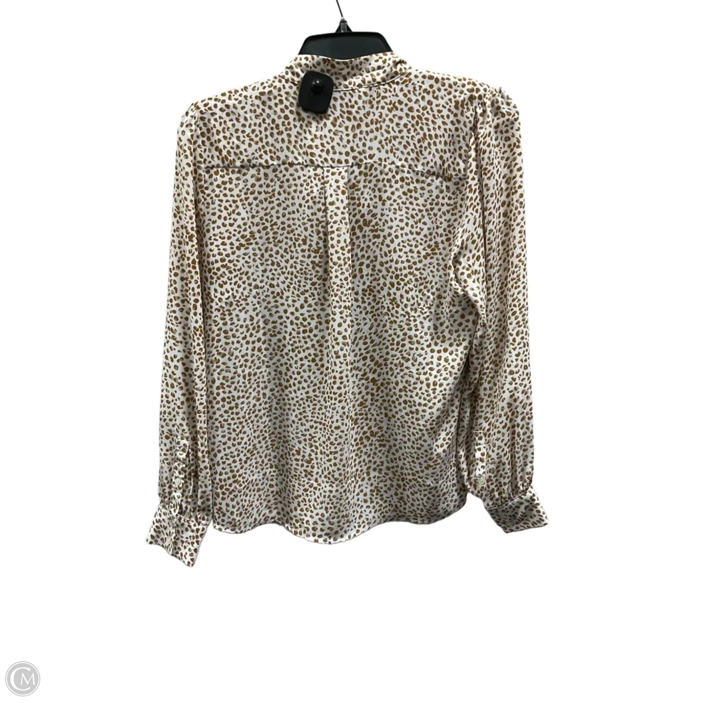 Top Long Sleeve By J. Crew In Tan, Size: S