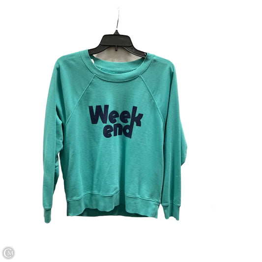 Top Long Sleeve By Lou And Grey In Blue, Size: Xs