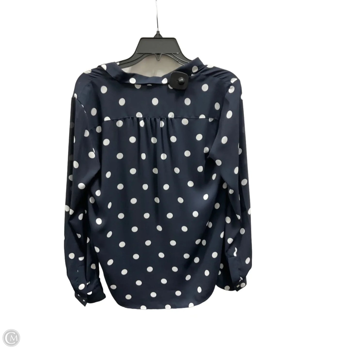 Top Long Sleeve By Loft In Navy, Size: S