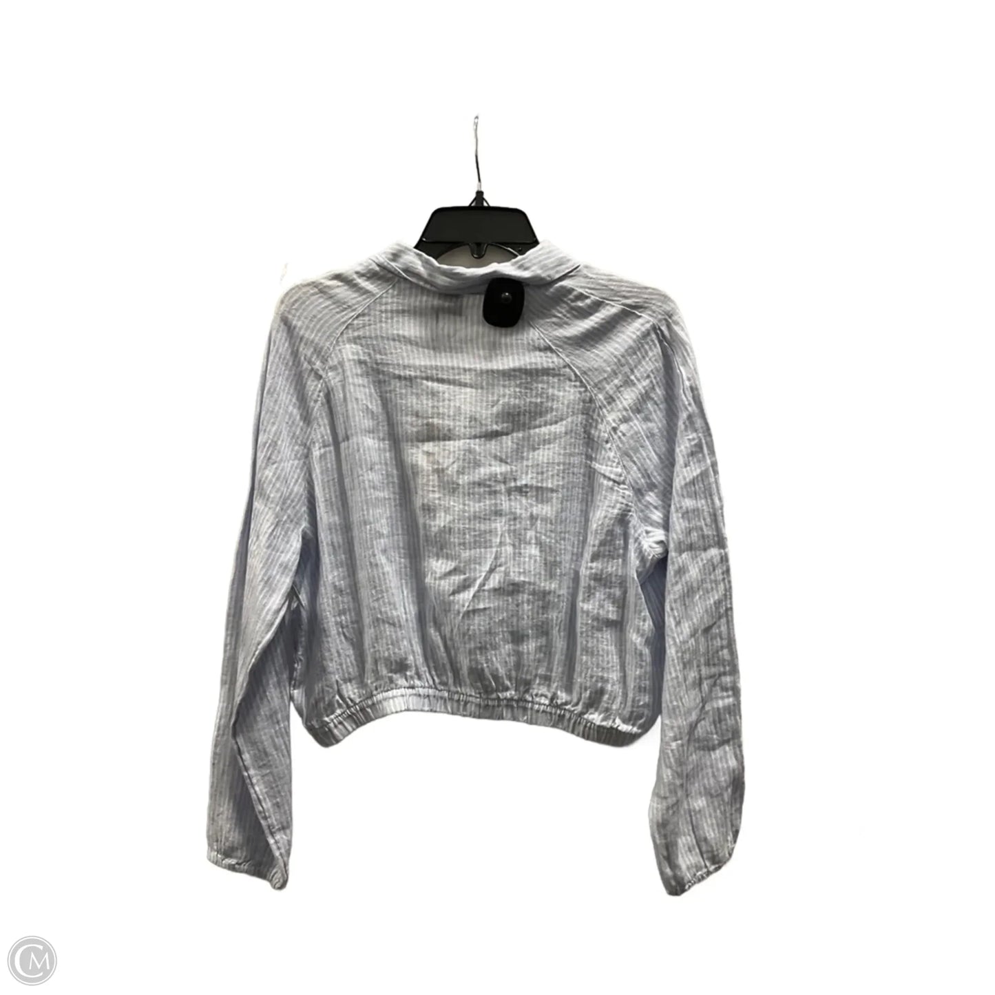 Top Long Sleeve By Rachel Zoe In Blue, Size: M