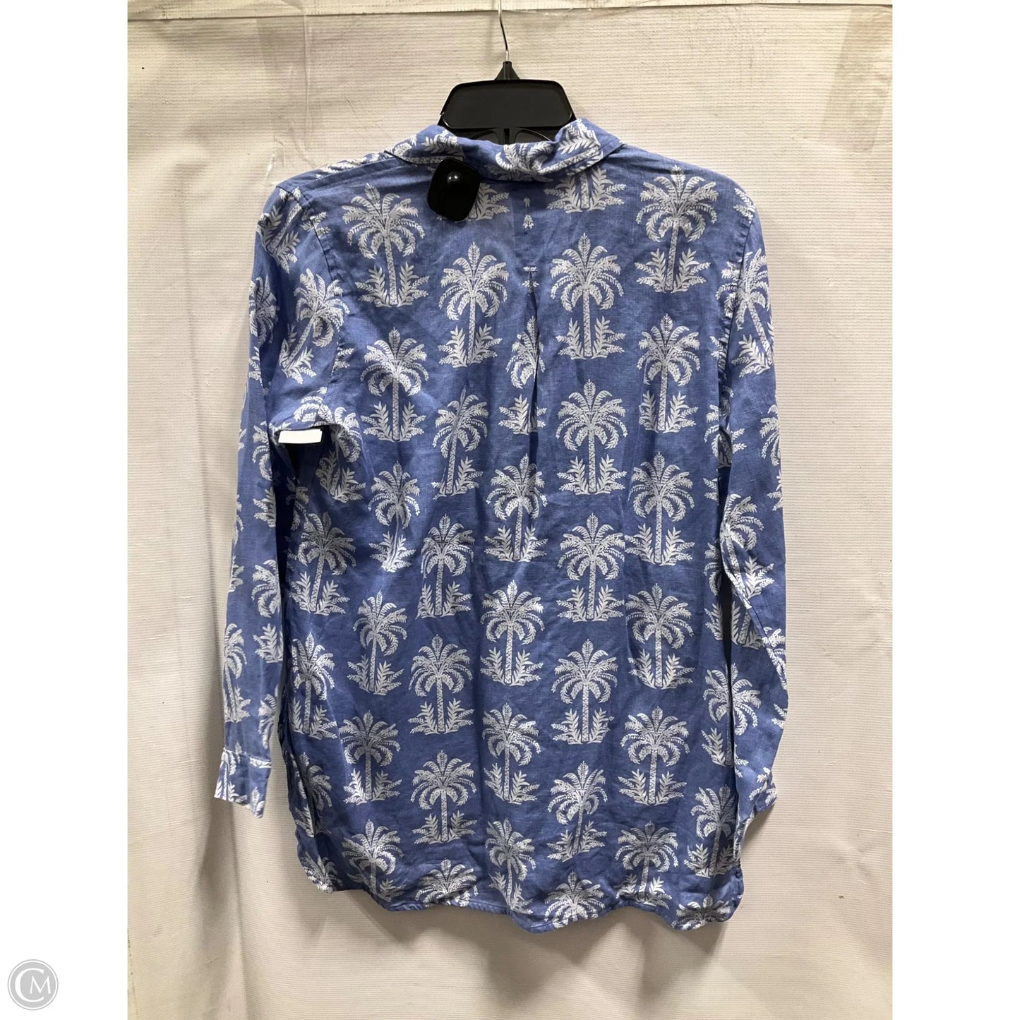 Top Long Sleeve By Spartina In Blue, Size: S