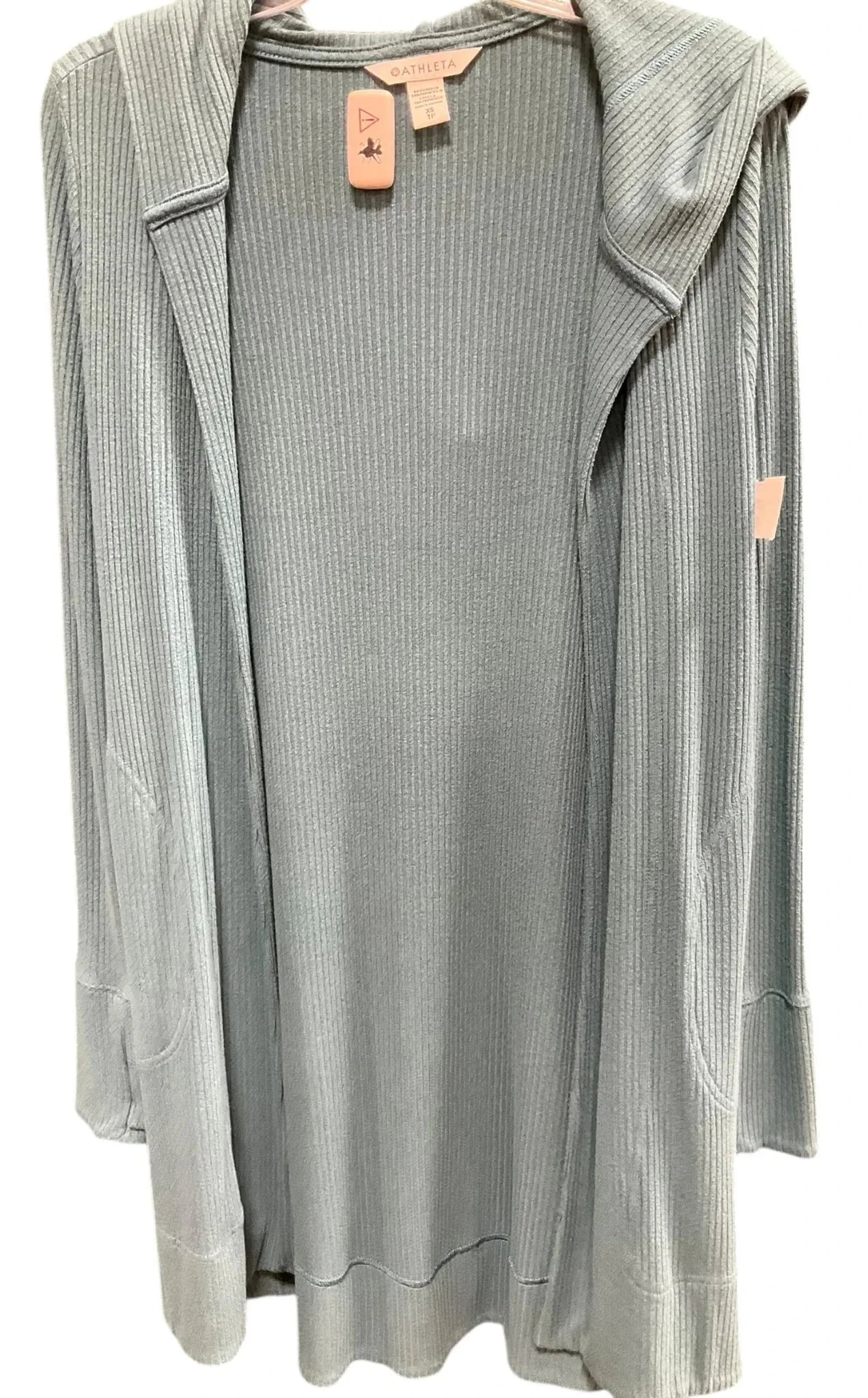 Sweater Cardigan By Athleta In Blue, Size: Xs