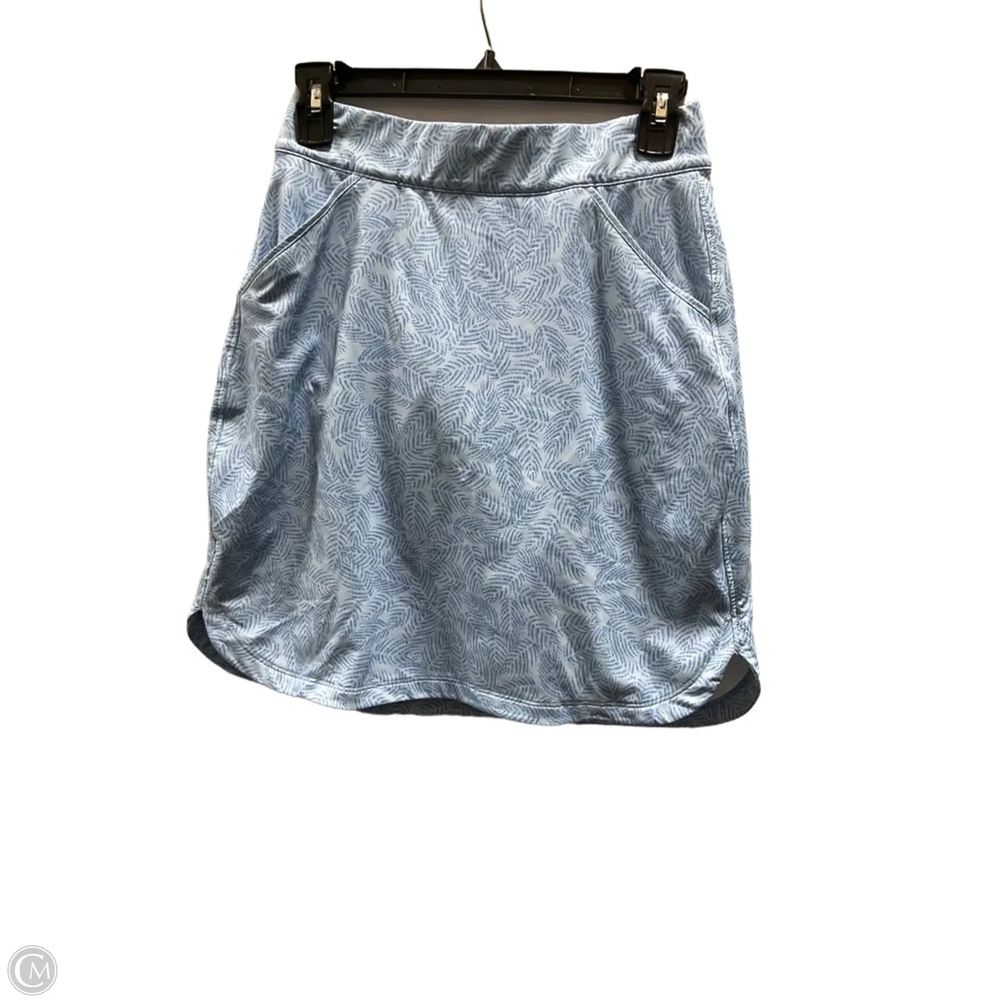 Athletic Skirt By Peter Millar In Blue, Size: Xs