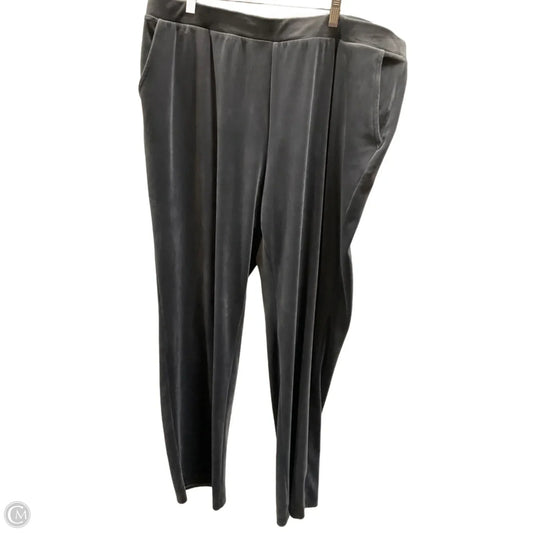 Pants Lounge By Chicos In Grey, Size: 1x