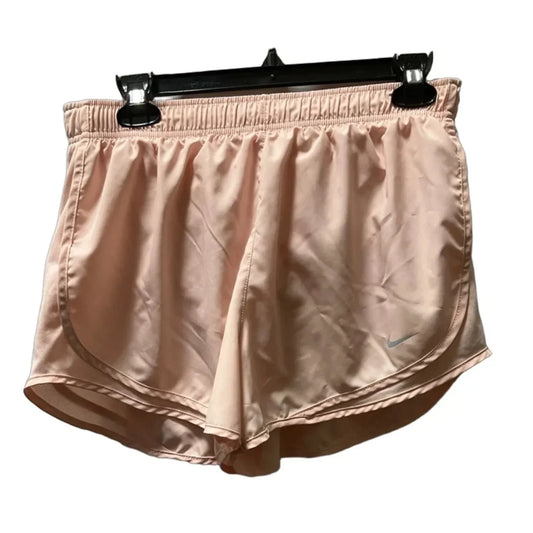 Athletic Shorts By Nike Apparel In Pink, Size: L